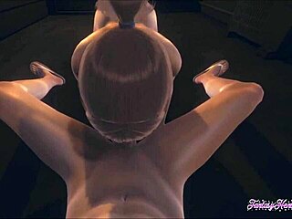 Sasha Sucks and Fucks in Alley - 3D Hentai POV