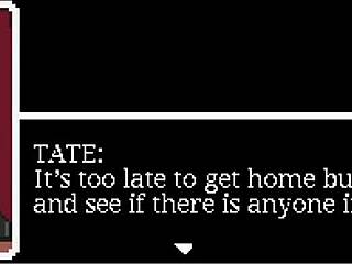 in this gym buddies hentai game, the muscular girl loves sucking cock after training