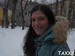 Nude legal age teen participates in on-camera activity