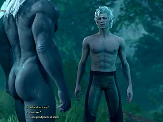 Wow, Baldur’s Gate 3 Naked Playthrough with Astarion Gay Sex Scenes, No Mods Needed!