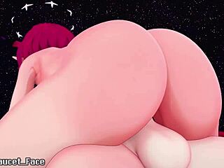 Hey, I'm cumming inside her while she rides me in this 3D cartoon!