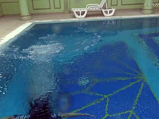 i love sazan's big ass underwater, tits bouncing in the pool