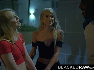 blacked raw foursome, ridin' big black cock in wild group comp, ya feel?