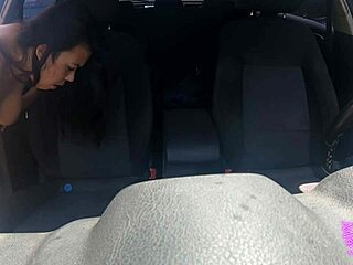 Big Tits Woman Feels Passion In Car Encounter