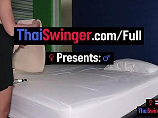 Rimjob From Amateur Thai Massage Girl And Her Customer Fucked Her Too