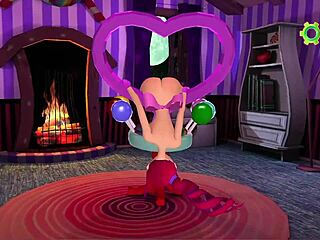 Oh wow, big tits cutie gets fucked hard in 3d game!