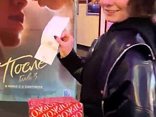 Darcy Dark Sucks Cock in Cinema