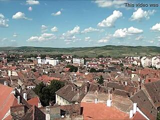 Top View Of Sibiu Romania From Tourist Perspective!