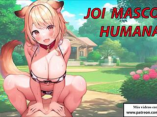 outdoor roleplay threesome with costumes and double penetration