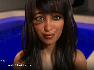 Spending time by the pool with Cedey, enjoying the big tits and ass.