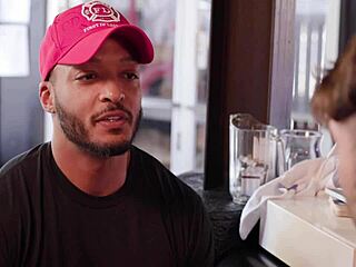 Muscular Gay Firefighters Michael Boston And Dillon Diaz Bareback Fuck In The Club