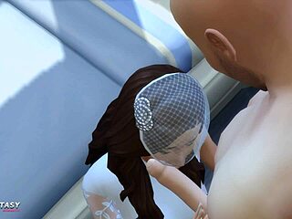 Passion and desire: Liberty Lee's wedding in The Sims 4