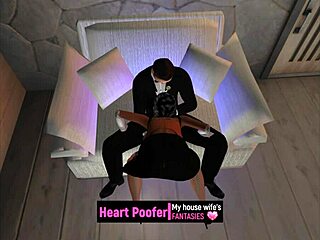 Cartoon Couple's Quick Sex Before Party