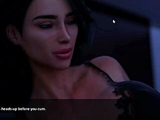 Milfy city step mom gives footjob until cum, cheating with big ass and monster cock.