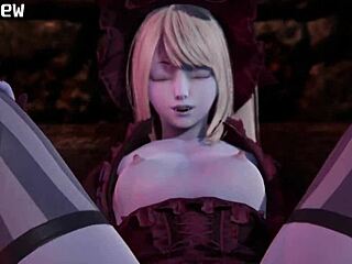 tattooed estelle fucks a dildo to orgasm