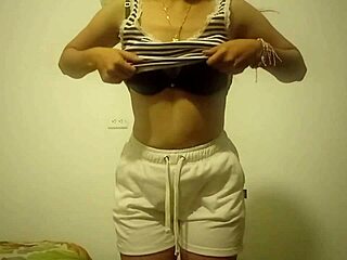 Latina Babe Fears Recognition During Public Masturbation