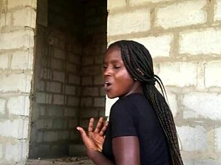 Crazy Bitch Strips Teasingly Ripping Clothes Off