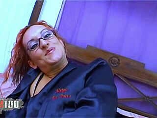 Meiga Do Porto Spanish Amateur Drilled Hard on Bed in Remastered Retro Clip. Pure Vintage Heat.