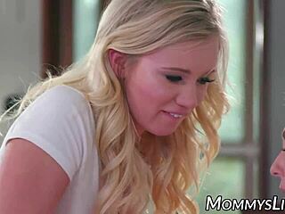 Bailey Brooke Tongue Fucks Stepmom