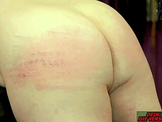 Hey, wanna see German mistress punish her slave?