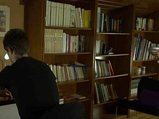 Miriam prado feels so kinky in the library