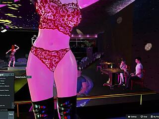 Yessicahotwife Dancing Sensually In The Night Club