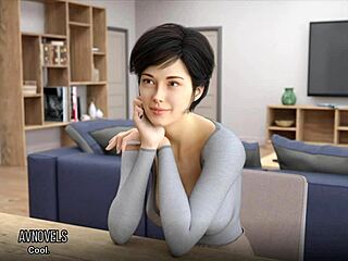 University of Problems 38 in 3D Cartoon Anime Style with Big Tits and Ass