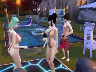 Dragon Ball Bride Enjoys Wild Wedding Night