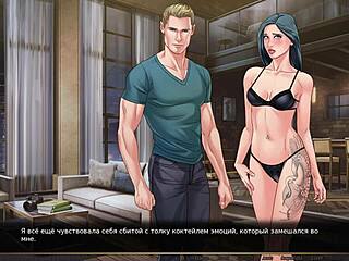 आनिमे गर्लफ्रेंड गेमप्ले इन अवर रेड स्ट्रिंग 31