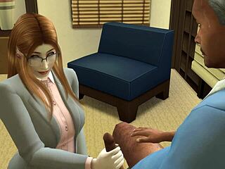 Why Does My Grandfather Bang My Fiancée in Wild Cartoon Action?