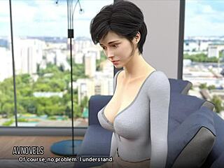 University of Problems 38 in 3D Cartoon Anime Style with Big Tits and Ass