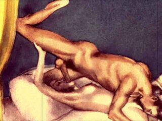 i love these vintage erotic anime drawings