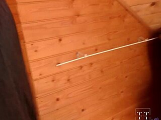 Beautiful brunette student learns to blow monster cock like a whore