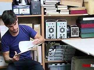 Black police officer catches a hot thief in roleplay.