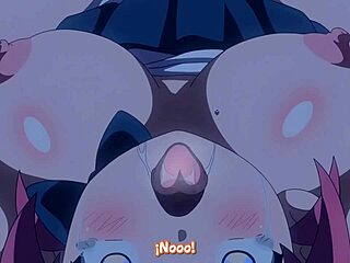 Beautiful big tits in hentai anime