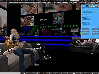 Second life gets x-rated with amazing girl in cute sex game part 1.