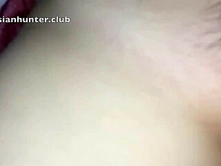 At the night club, Kel from Asianhunter gets her hairy pussy fingered and fucked by her partner