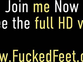 Ammie Masturbates To Foot Fetish With Toes And Heels