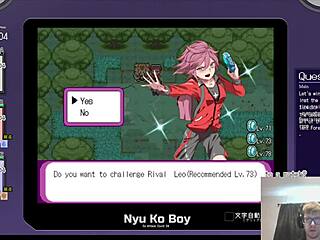 I had passionate sex with leo-chan in this pokemon parody game, it was so intense!
