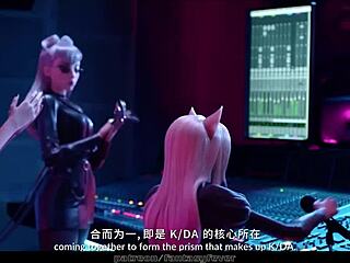 hot lesbian group scene from k da girls with pussy licking