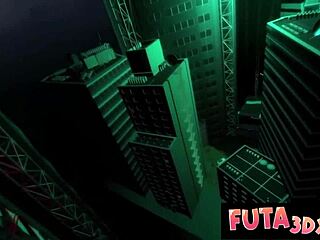 Futa3dx busty futa babe pounds tight pussy hard in missionary.