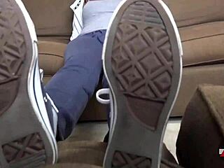 submissive model shows her ass as told