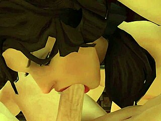 Another true facial in hentai anime