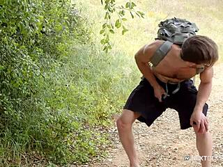 donte thick feels so excited joining two hunks in public park for ass licking and deepthroat