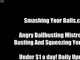 brace yourself for hardcore ballbusting mistress pov slave domination
