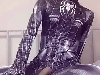 sexy gay teen 18+ jerks off like spider-man?