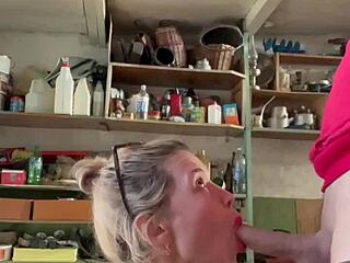 Guy fucked hard young 18+ girl in ass in her fathers garage