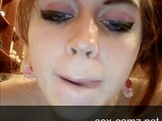 teen couple gets wild on webcam for blowjob fun