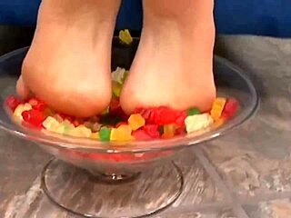 Smoking Hot Brunette Plays with Feet, Then Gets Rammed Doggy Style!