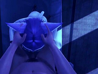 Uncensored Anime Cat Girl with Big Ass